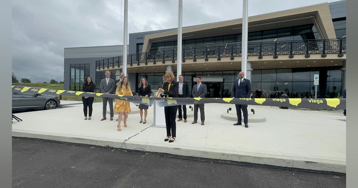 Viega North America opens the most modern manufacturing and training facility in Mantua, Ohio