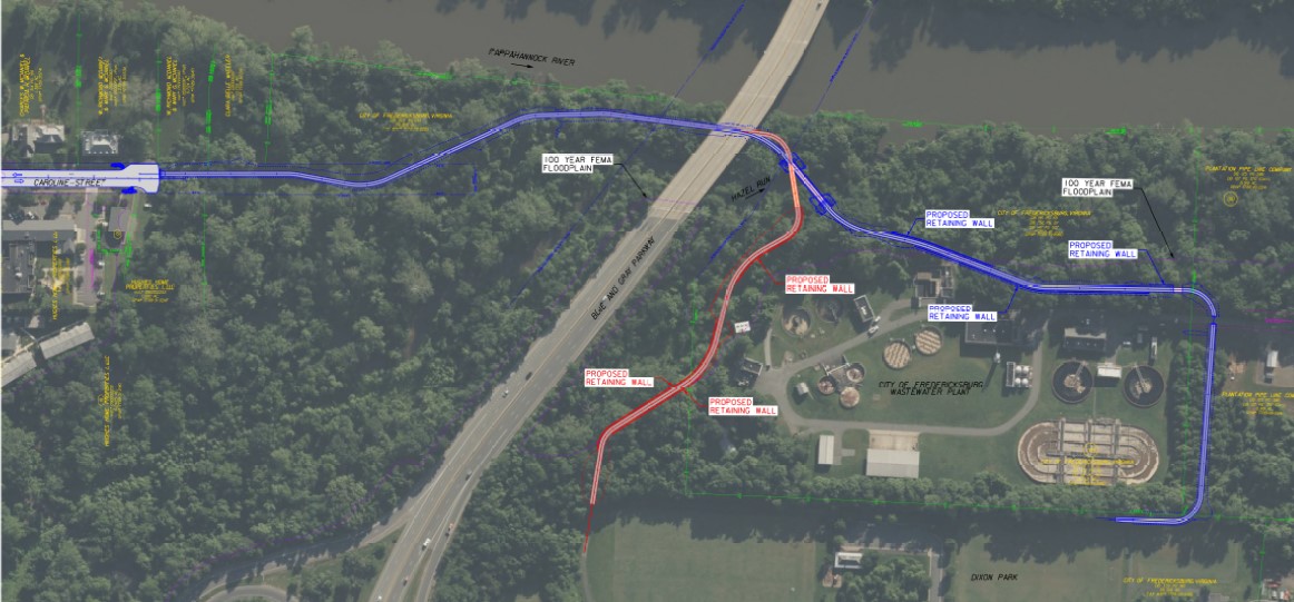 Invited public comment on the Dixon Connector Trail project in Fredericksburg