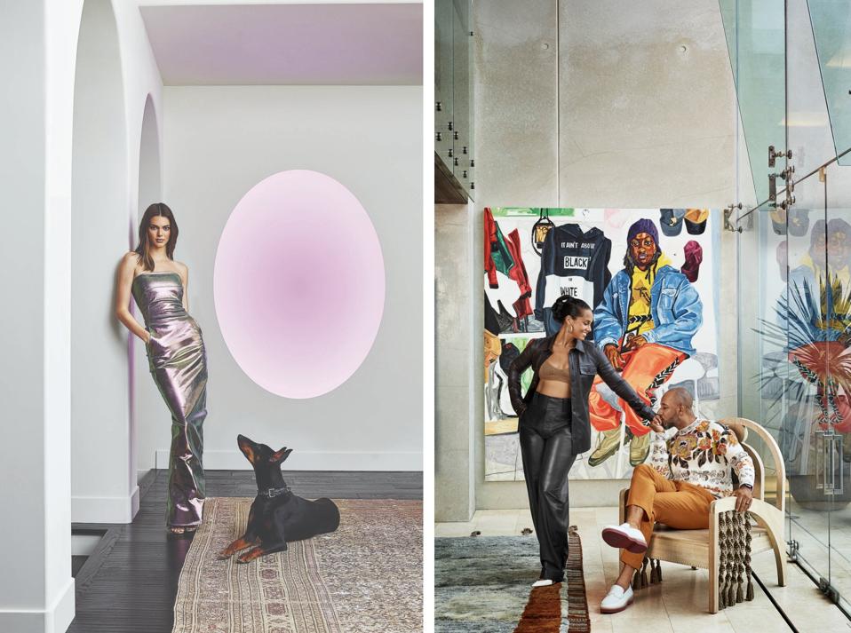Kendall Jenner, Alicia Keys and Swizz Beatz share their style and houses in the Digest architecture