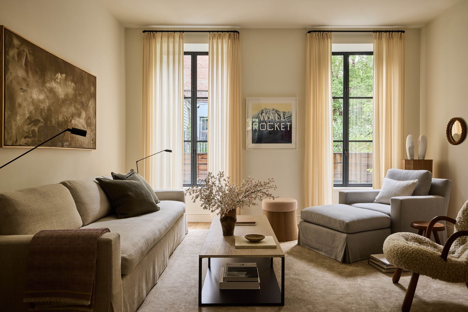 Image can build architecture furniture indoors in the living room room couch chair home decor art and painting