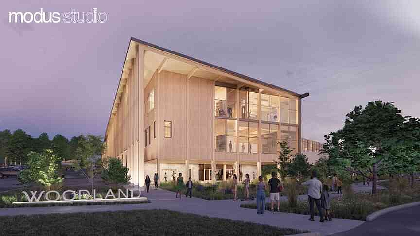 The maximum price for the new Woodland Junior High from Fayetteeville is almost 100 million US dollars