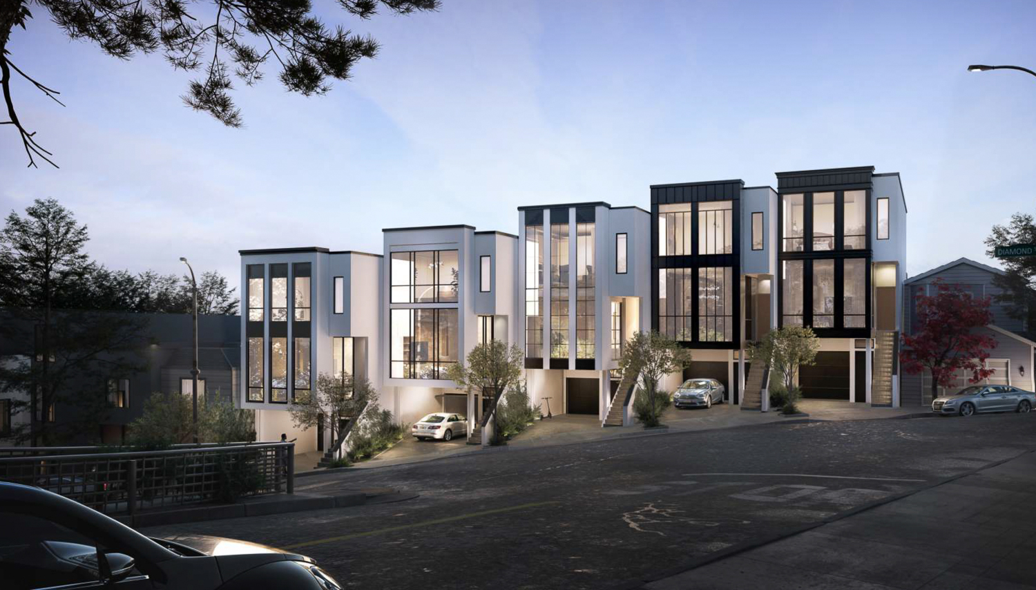 Preparations for the 2442 Diamond Street, San Francisco