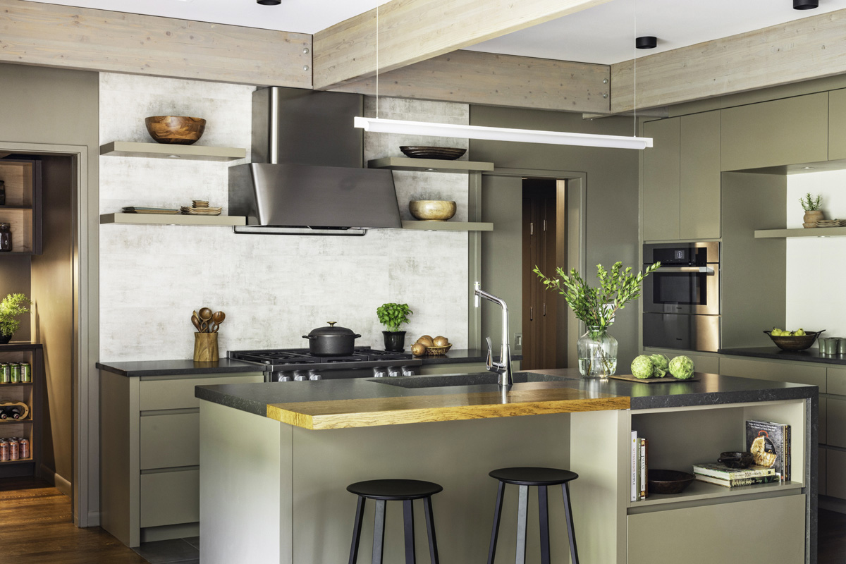 Kitchen makes an artistic statement