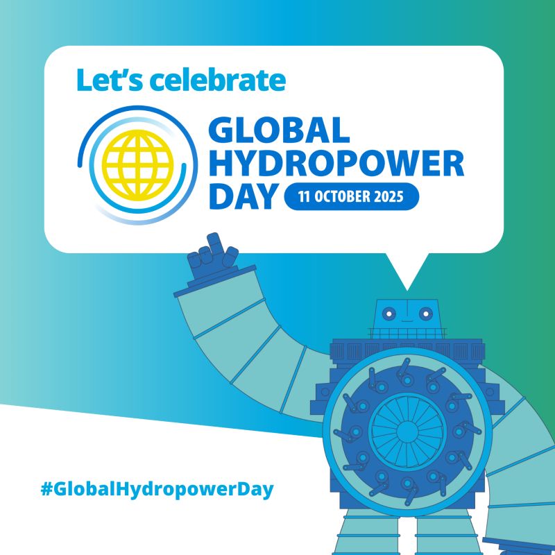 Global Hydropower Day 2025: We celebrate the power of water for a sustainable future