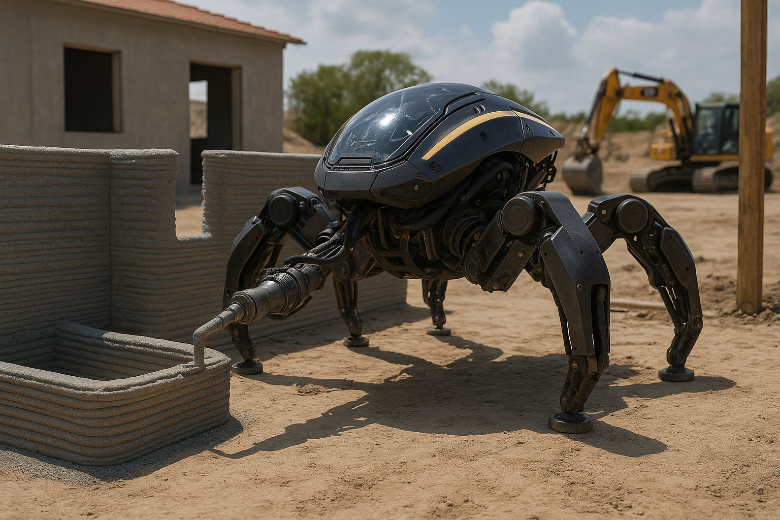 The Charlotte robot is pushing the boundaries of construction, building entire homes in 24 hours using 3D technology that promises to transform the future of engineering and construction