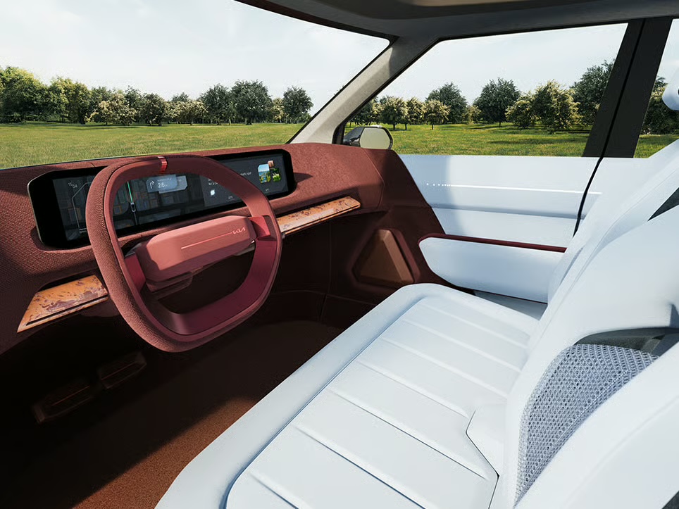 Kia EV2 Concept integrates OEM 3D printed seat technology VoxelMatters