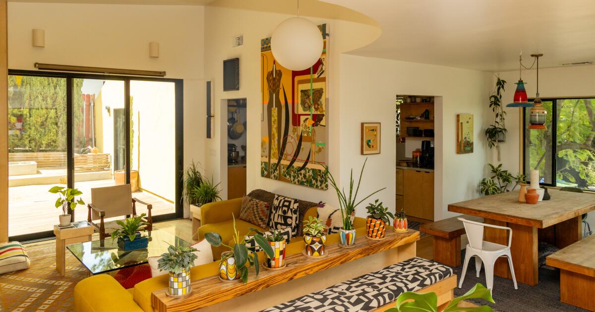 LA artist transforms house and garage into artful home and ADU