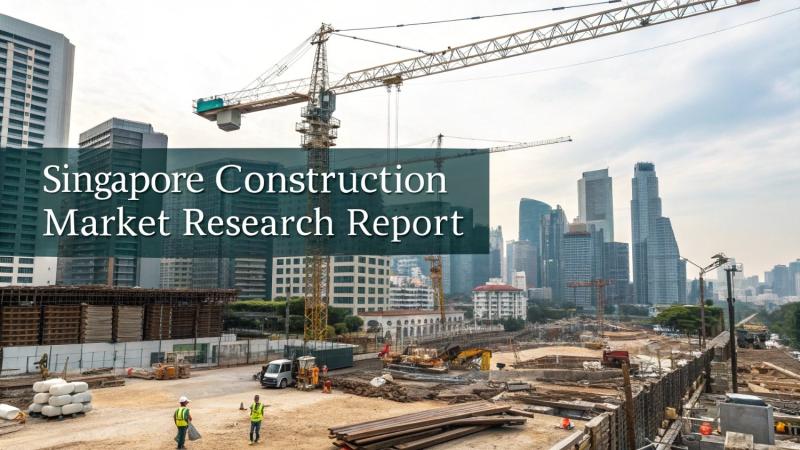 Size, share, industry of the construction market in Singapore