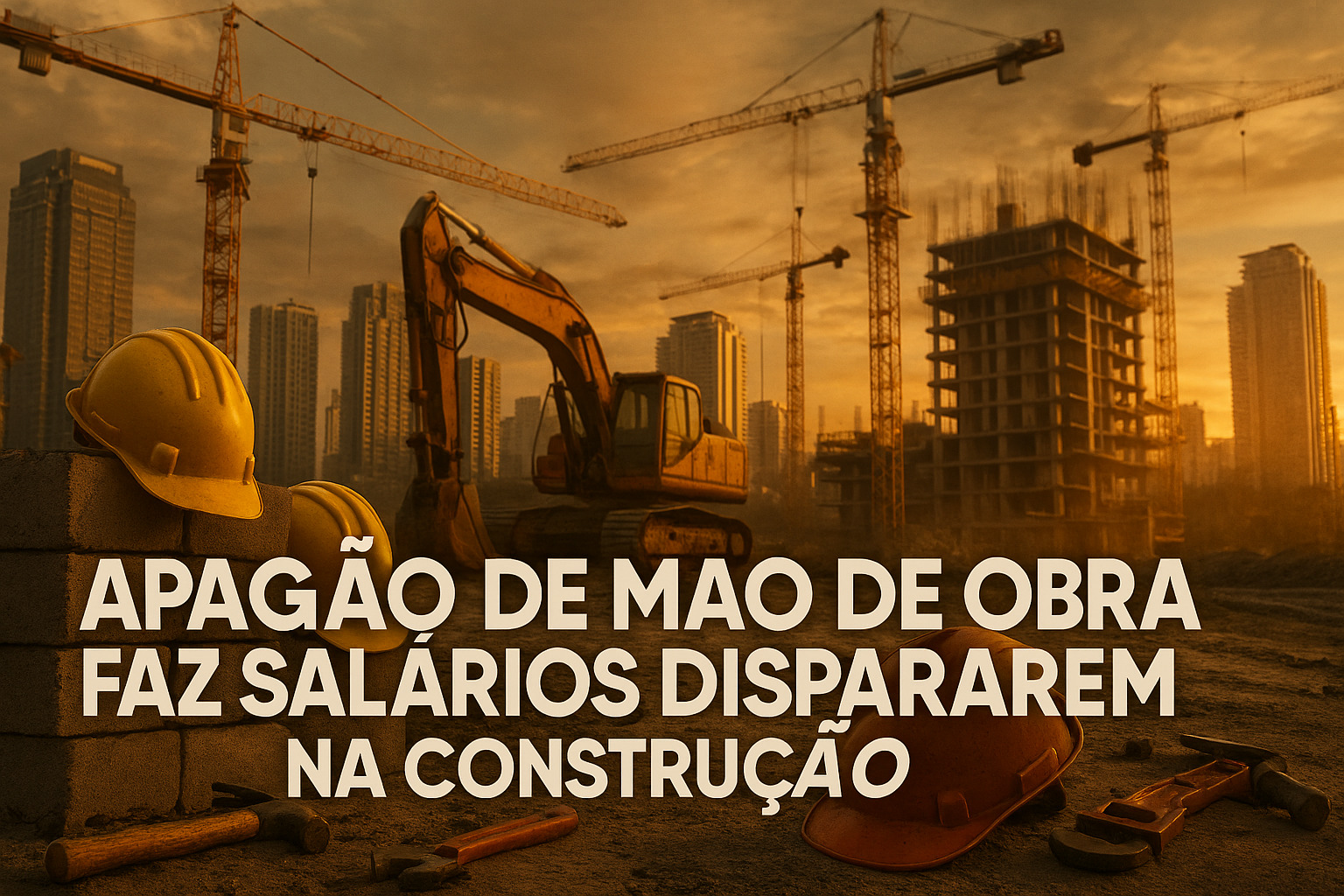 The construction industry is facing labor shortages: shortages of bricklayers, foremen and electricians are threatening the schedules of major projects in Brazil and causing wages to skyrocket in 2025