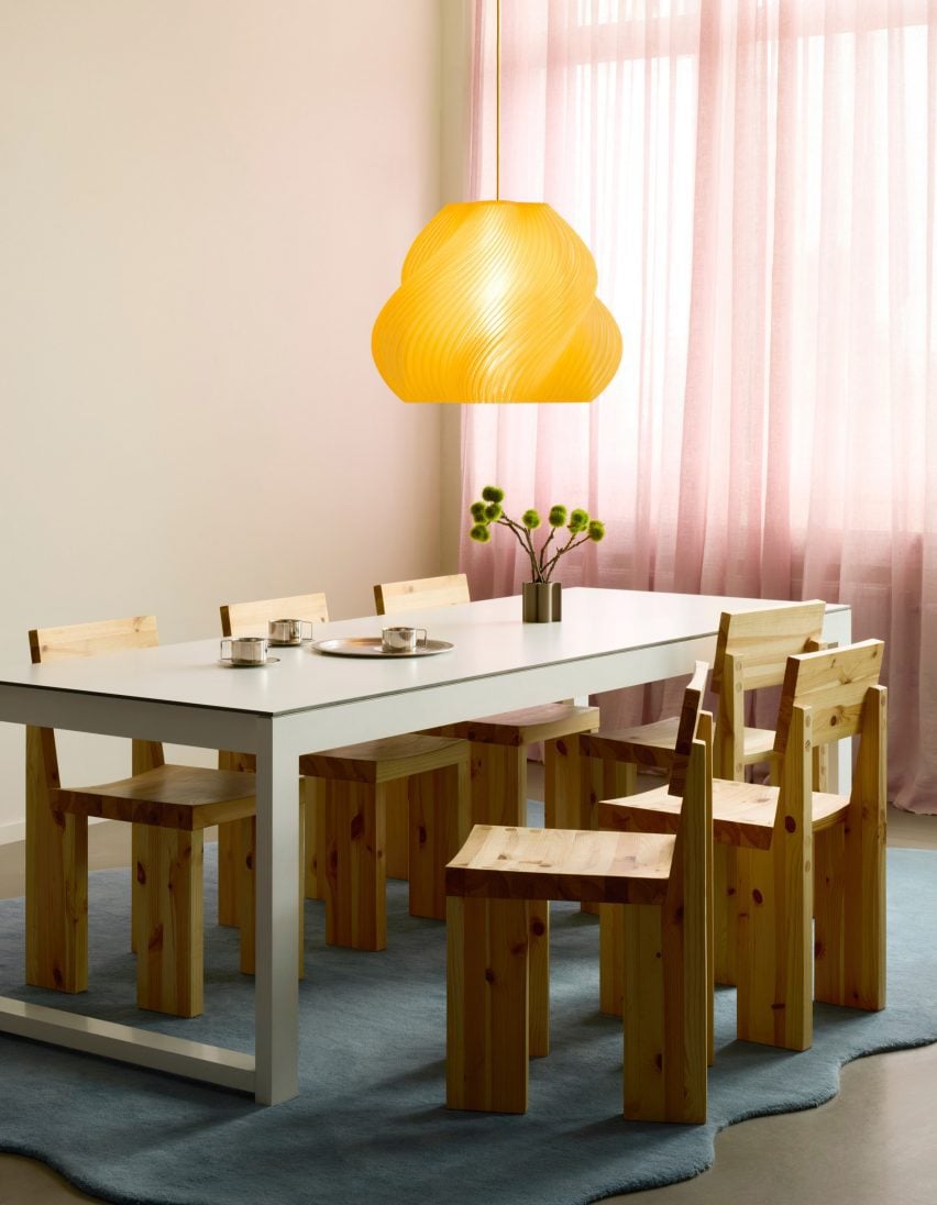 Crème Atelier takes on ice cream with soft serve lamps