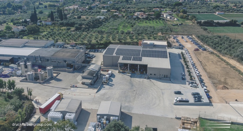 DRUCKFARBEN Group inaugurates new production facility in Chalkis