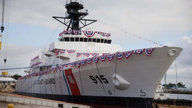 Eastern Shipbuilding is suspending work on the offshore patrol cutter program