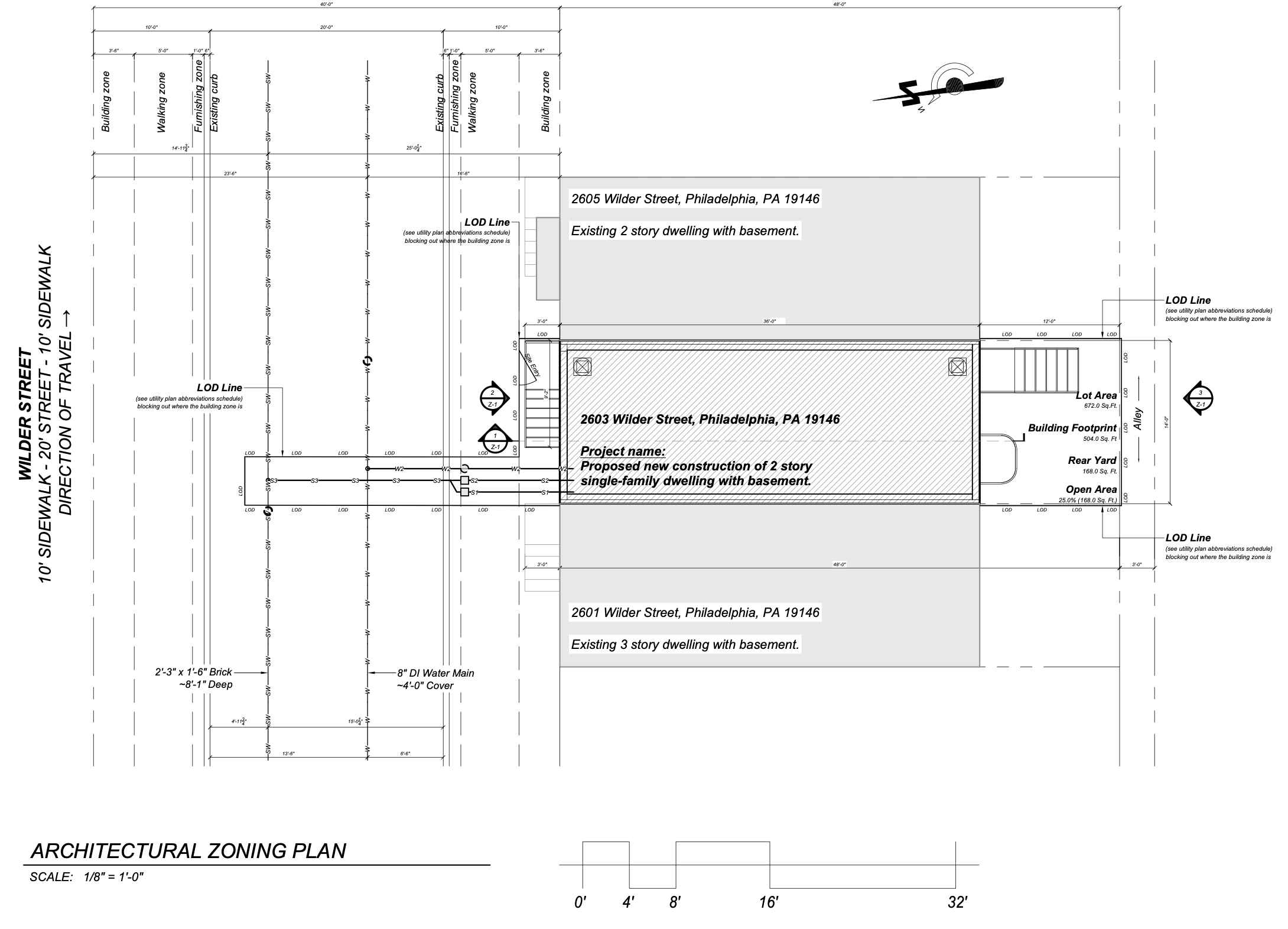 2603 Wilder Street Map