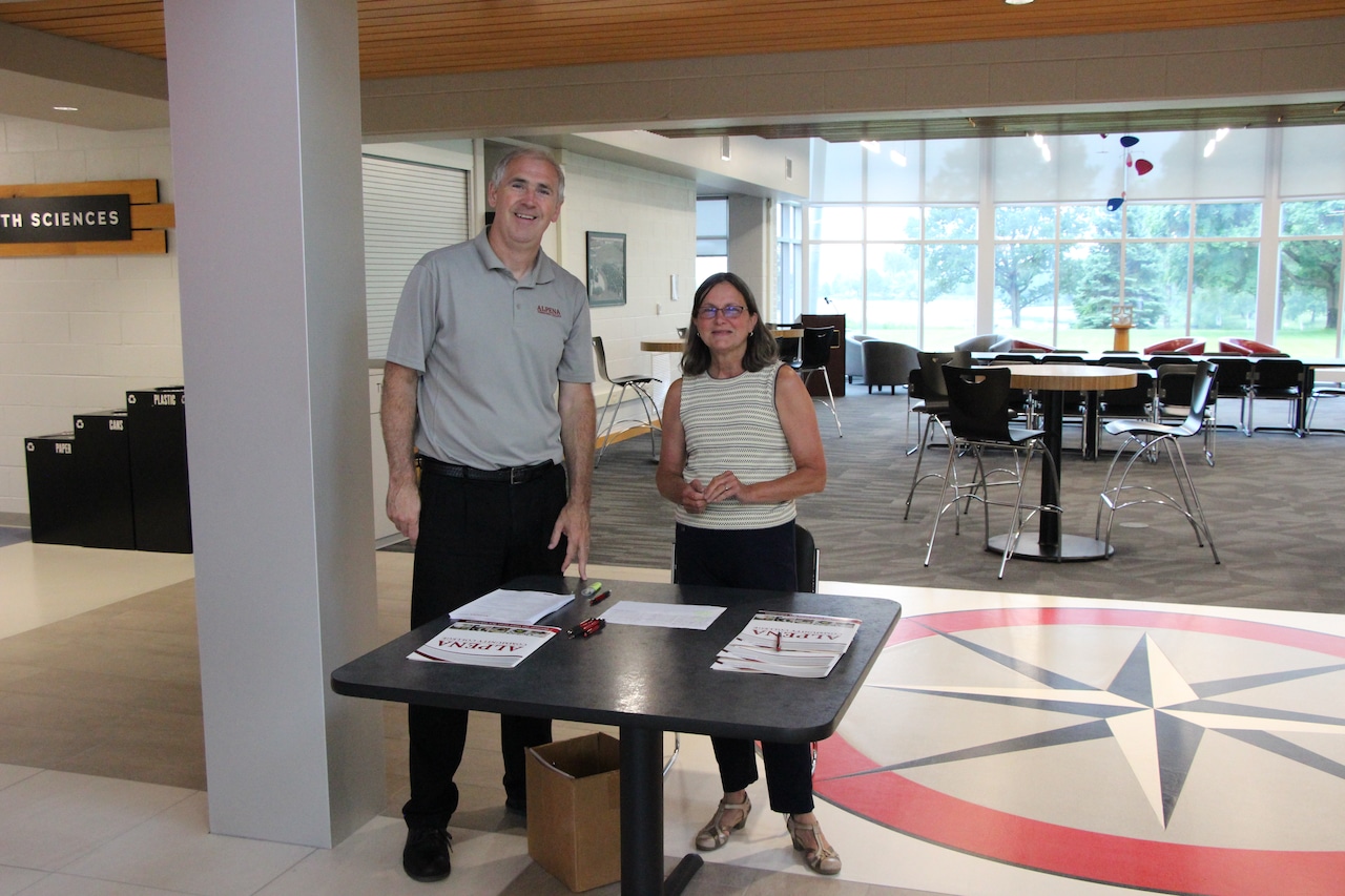 Welcoming the students