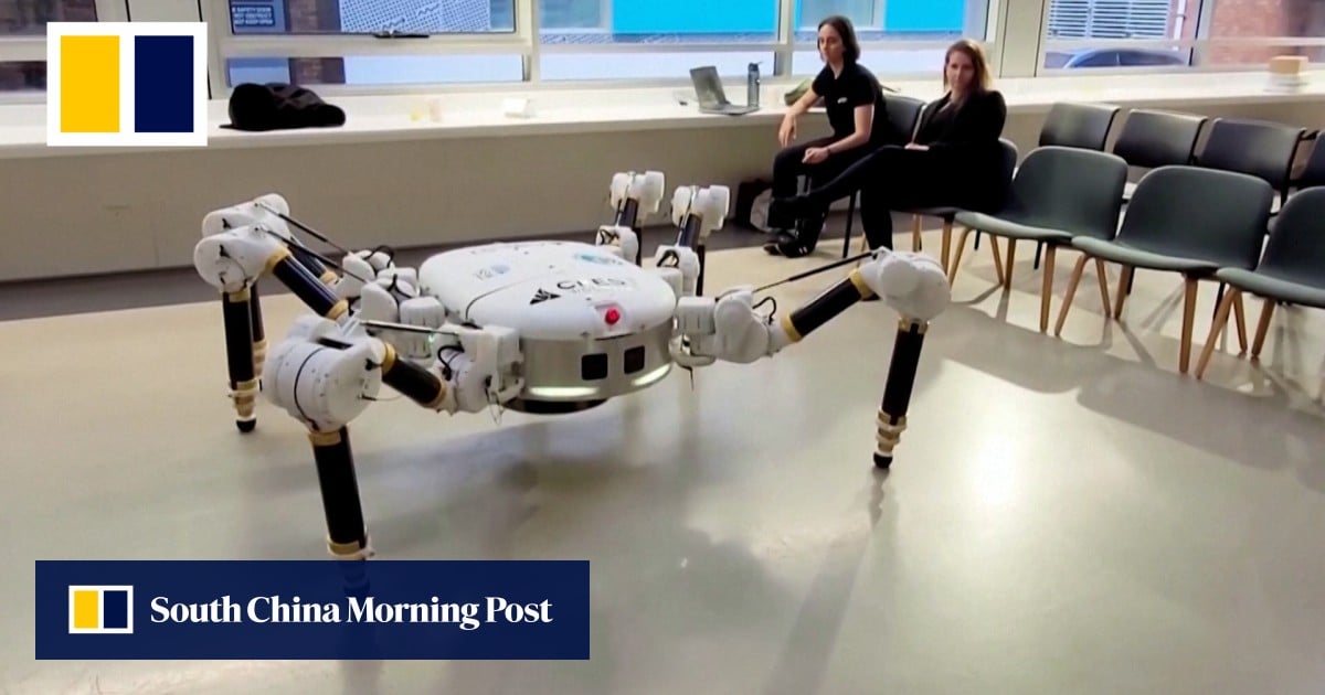 Video | Meet the spider robot that 3D prints houses on Earth and possibly the Moon